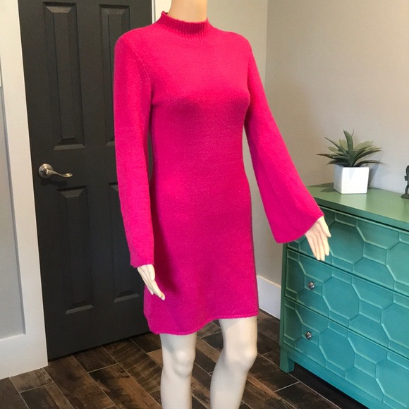 bardot sweater dress